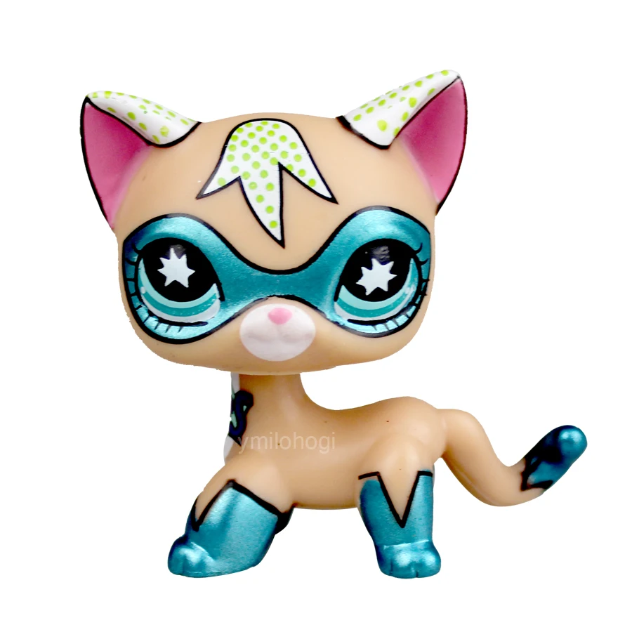 YASMINE Mini Short Hair Cat Kitty Figure Collect Animal Toy Girl Gift lps #336 2291 2249 gi joe toys Action & Toy Figures