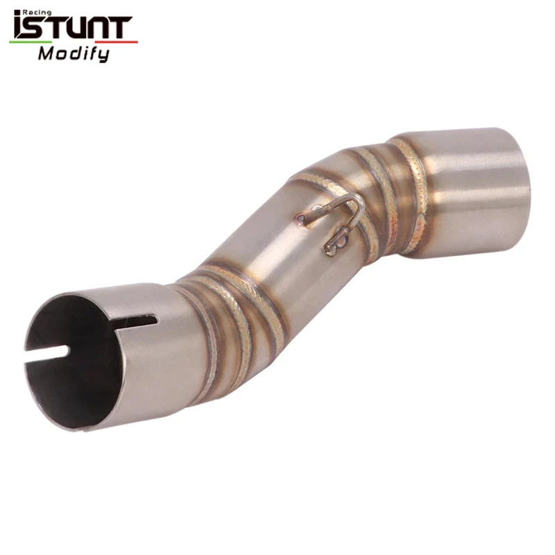 51mm Motorcycle Exhaust System Mid Link Pipe Tube Stainless Steel Modifided Slip On For CFMOTO CLX-700 CLX700 Sport 2020-2023 - Image 4