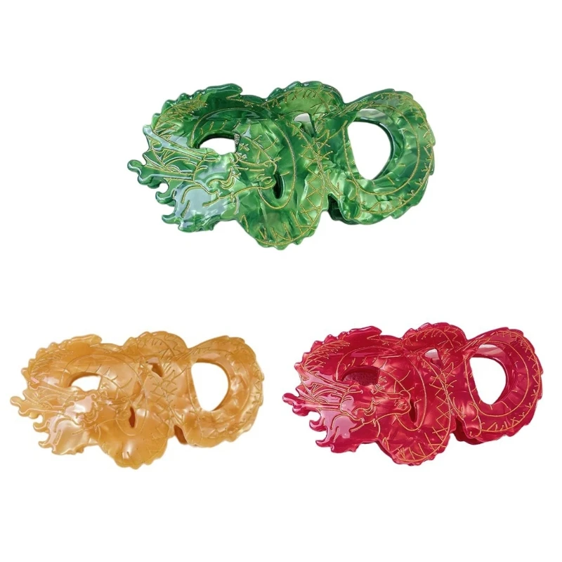 

Китайский длинный хвост, коготь для волос, блестящие волосы, коготь для девочек, повседневная заколка для волос F0T5