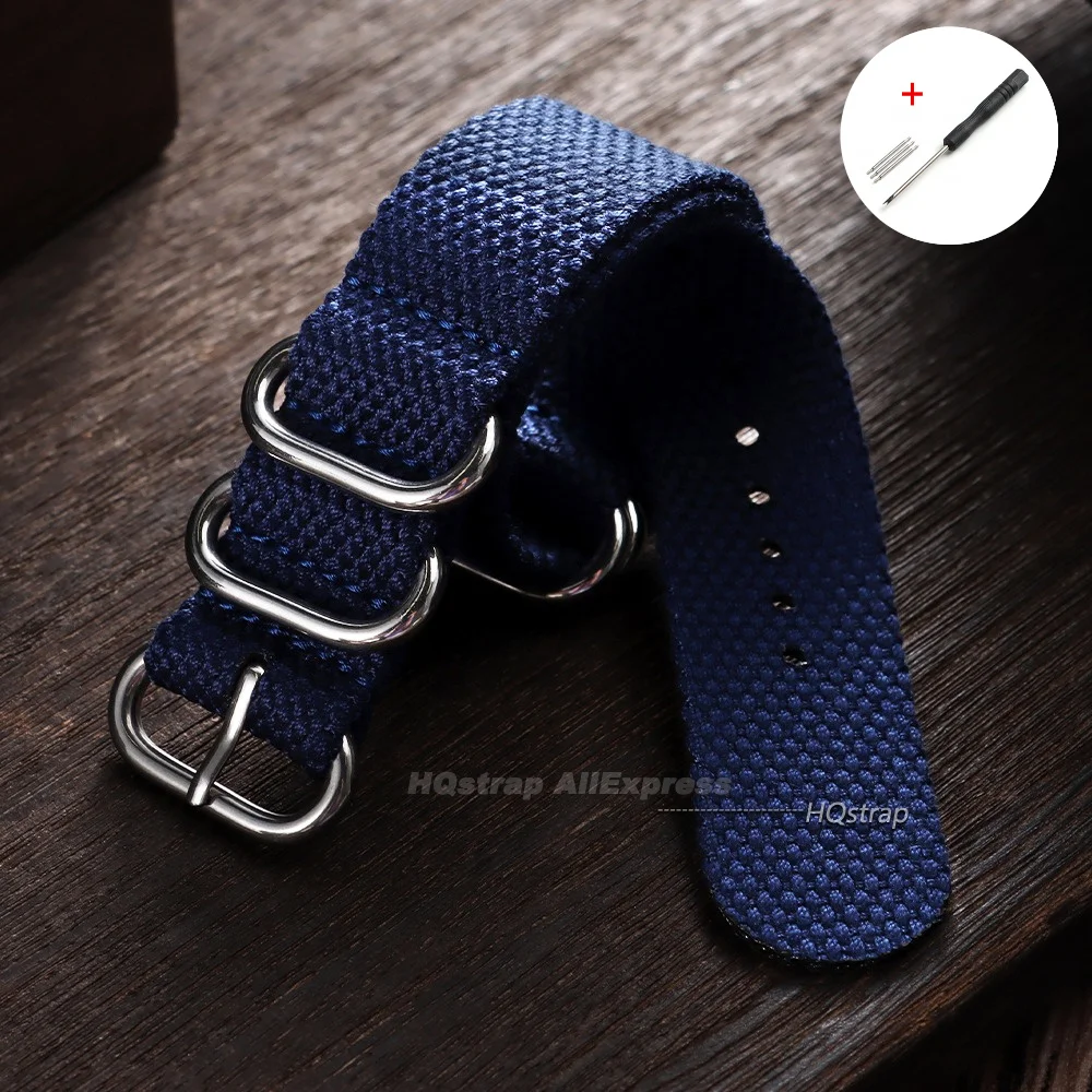 Premium Nylon Woven Watch Strap - Sport Wristband