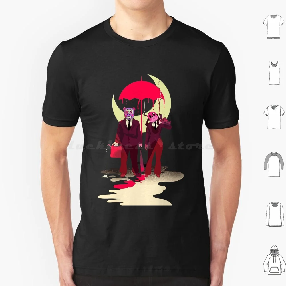 T-Shirt Nocciola Cha Cha Cotone Uomo Donna Stampa Fai Da Te Nocciola Cha Nocciola E Cha Cha Ombrello Academy Series Tv Funny Fun Robert