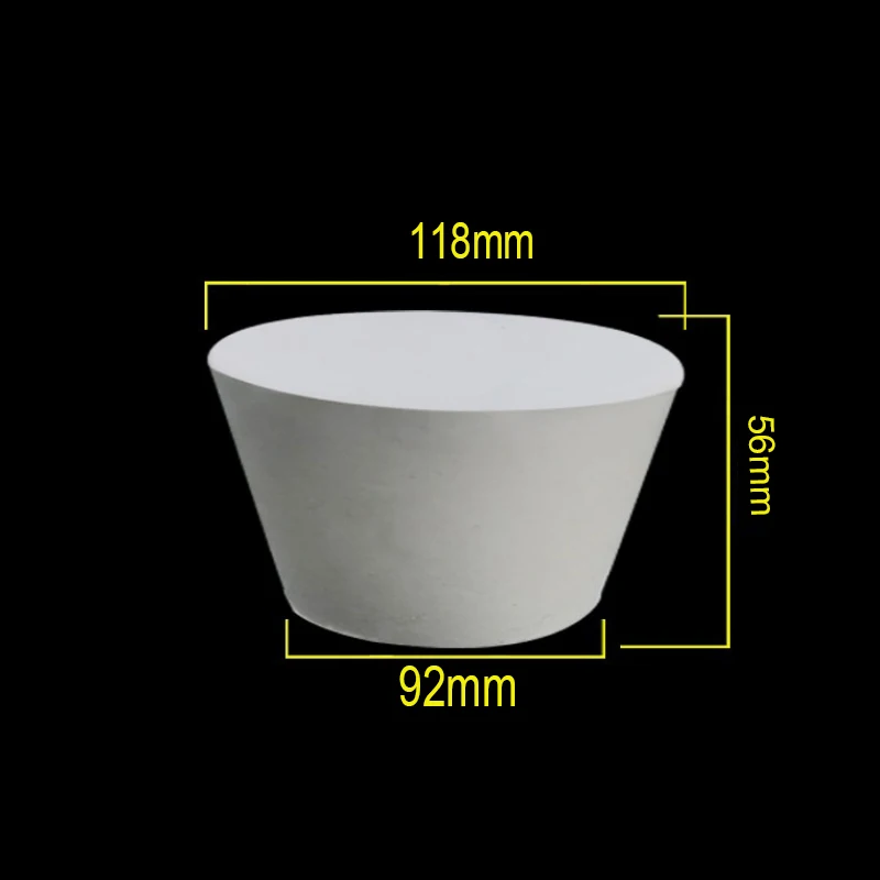 Tappi In Gomma Per Laboratorio, Set Da 10 Pezzi - Perfetti Per Palloni, Beute E Provette, Ideali Anche Come Tappi Per Serbatoi, Multiuso E Resistenti (Misure 000, 17x12,5x8 Mm)