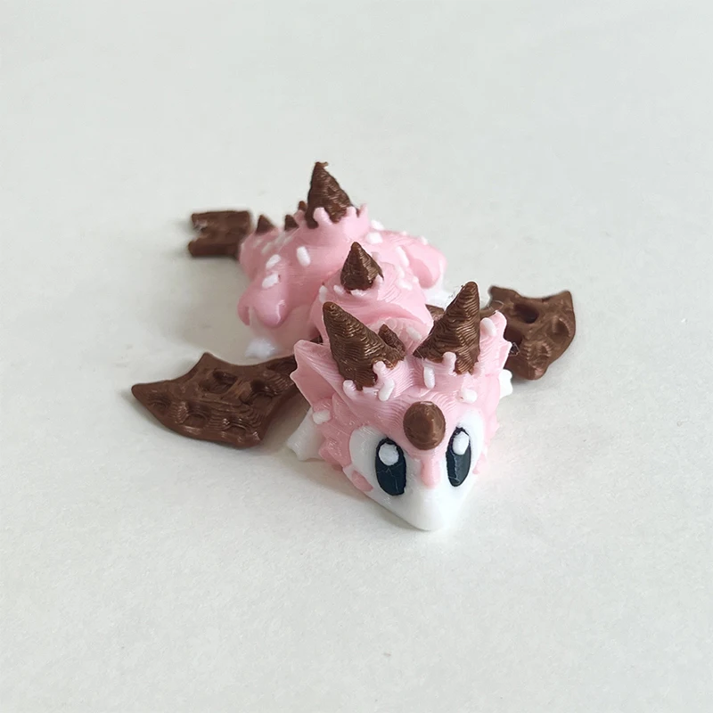 Serie Draghetto Uovo pastello Snodabile 3D in vari tempi e colori (Fiori, Ghiaccio, Dolci) 19 Serie Draghetto Uovo pastello Snodabile 3D in vari tempi e colori (Fiori, Ghiaccio, Dolci) - immagine 15