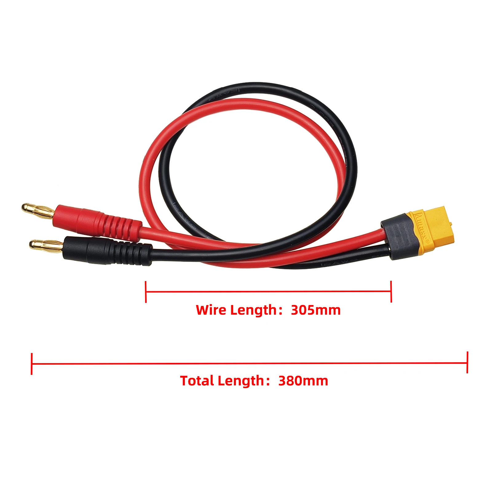 Рисунок 3 - разъем Amass Female XT60 для 4 мм бананового штекера