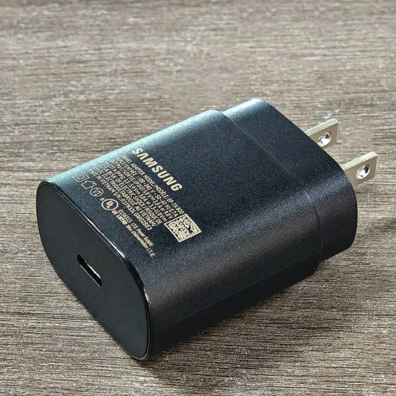 For Samsung A17 A16 A26 A36 A56 A55 A35 25w US Plug Charger Super Fast Charge Adapter For Galaxy S25 S24 S23 S22 S21 S20 FE A73