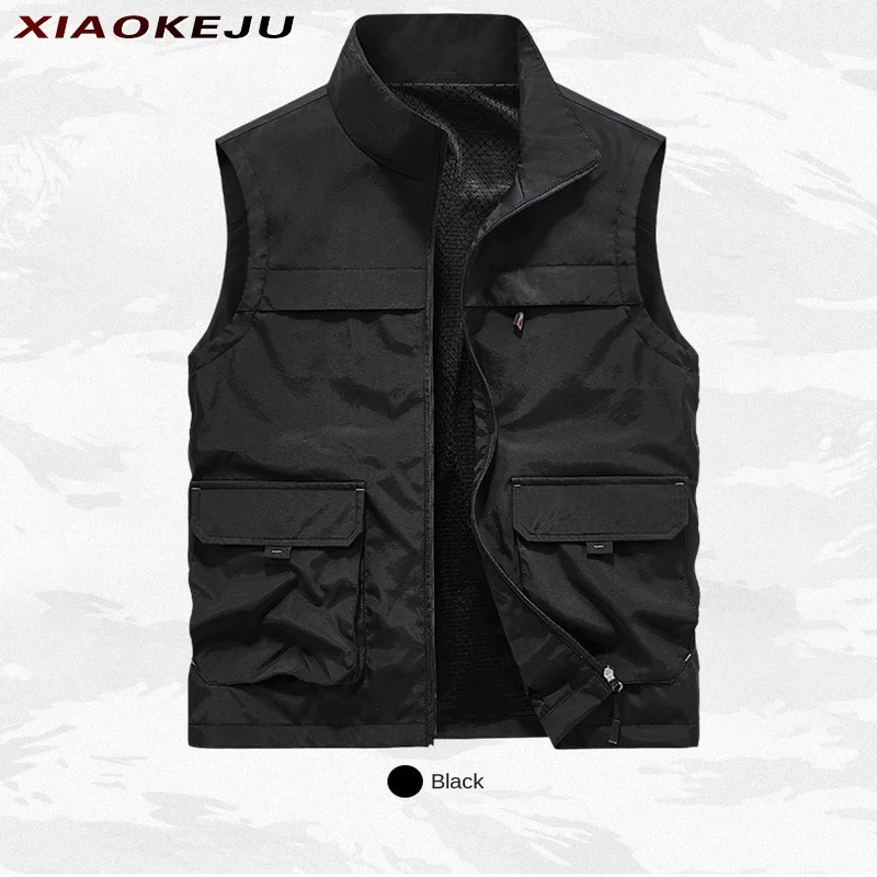 Clothing Free Men's Shipping Summer Vest Man Coat Hunting Mesh Winter Jackets Tactical Military Multi-pocket Sleeveless Jacket drop shipping sleeveless breastfeeding dress lactation feeding wear maternity clothes pregnancy clothing solid color big size