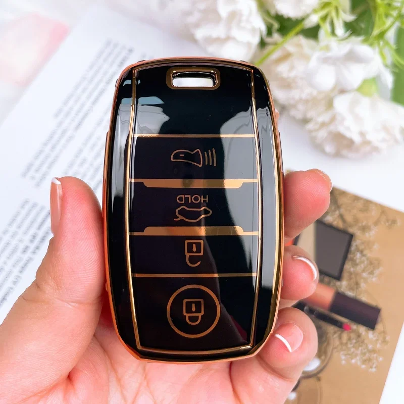 Key Case Key Case Cover Car Key Shell Car Key Chain TPU For Kia Sportage K3 K5 Optima