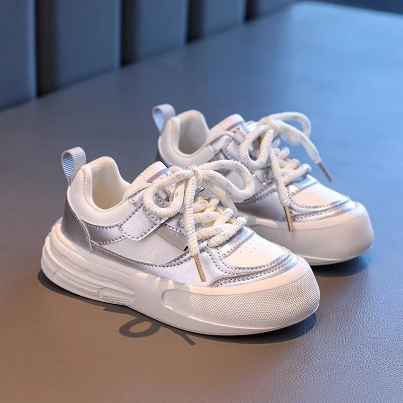 Kids Girls Casual Tennis Shoes Non Slip Soft Breathable Sneakers