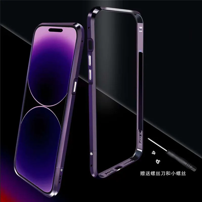 Iphone 13 Pro Max Metal Bumper Case Iphone 12 Pro Max Metal Bumper