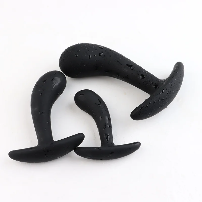 Soft Silicone Anal Butt Plug For Prostate Stimulation And Massage_voghion.com