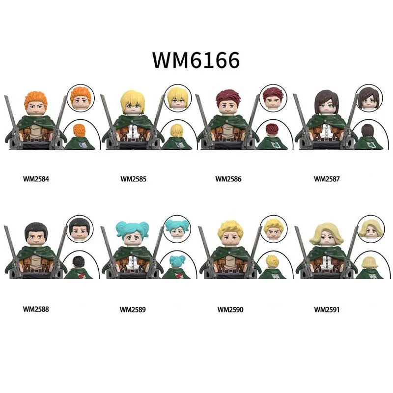 

1 шт., экшн-фигурки, строительные блоки, игрушки, серия WM6166, WM2584, WM2585, WM2586, WM2587, WM2588, WM2589, WM2590, WM2591