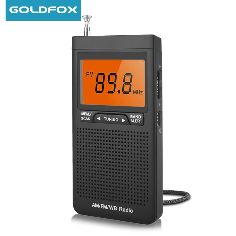 AM-FM-NOAA-Portable-Radio-Weather-Radio-Mini-Pocket-Radio-Excellent ...