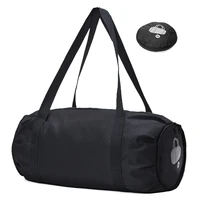 25L Gym Workout Bag Oxford Duffel Bag Waterproof Overnight Tote with Compartment and Wet Pocket Foldable for Camping Travel Gear 1