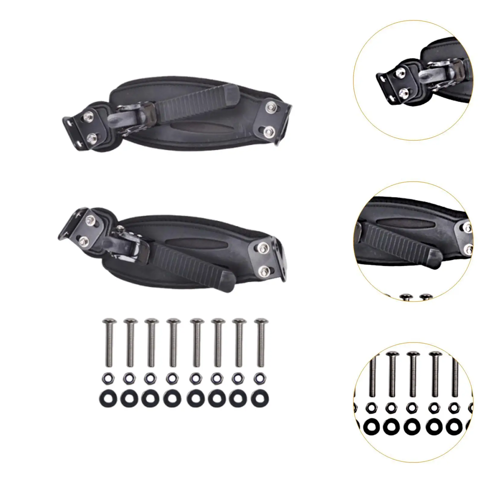 Skateboard Foot Straps Mountain Skateboard Foot Holder Compact Parts Holding Long Board Standing Bindings for Outdoor Sports skateboard accessories