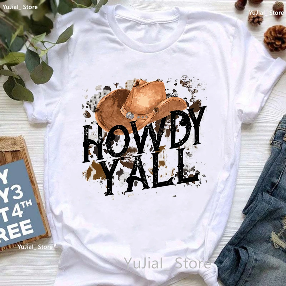 Рисунок 2 - Футболка Howdy Yall женская с графическим принтом