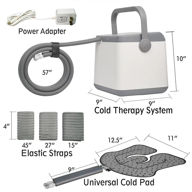 Cold Therapy Machines, Systems, and Replacement Pads