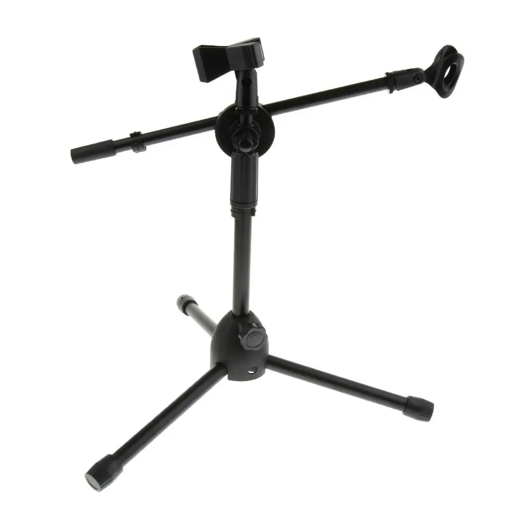 Microphone Tripod Stand Mic Floor Stand Adjustable for Podcasting