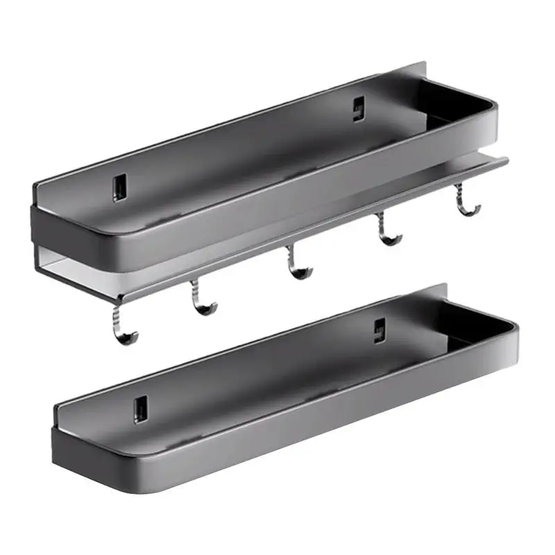 

Настенная кухонная полка для приправ, стойка для специй, органайзер, полка для кухни, настенная полка, подвесные органайзеры, стойка с крючками для кухни