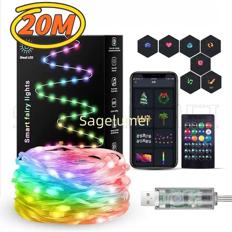 SAGE LU MEI RGB LED Lichterkette Abbildung 24