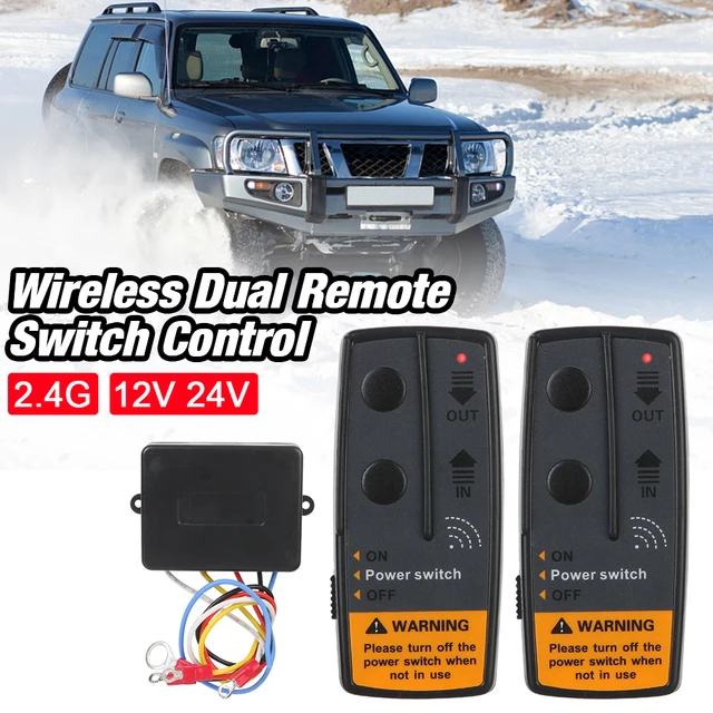 Telecomando Wireless 12V 24V Verricello Winch Remote Control - Foto 5