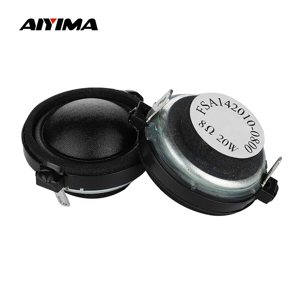 2Pc 1.2 Inch Tweeter Neodymium Dome Silk Film Sound Speaker 8Ohm 20W Treble Loudspeaker HIFi Multimedia Bookshelf Speaker,bookshelf speakers,audio speakers,tweeter speaker