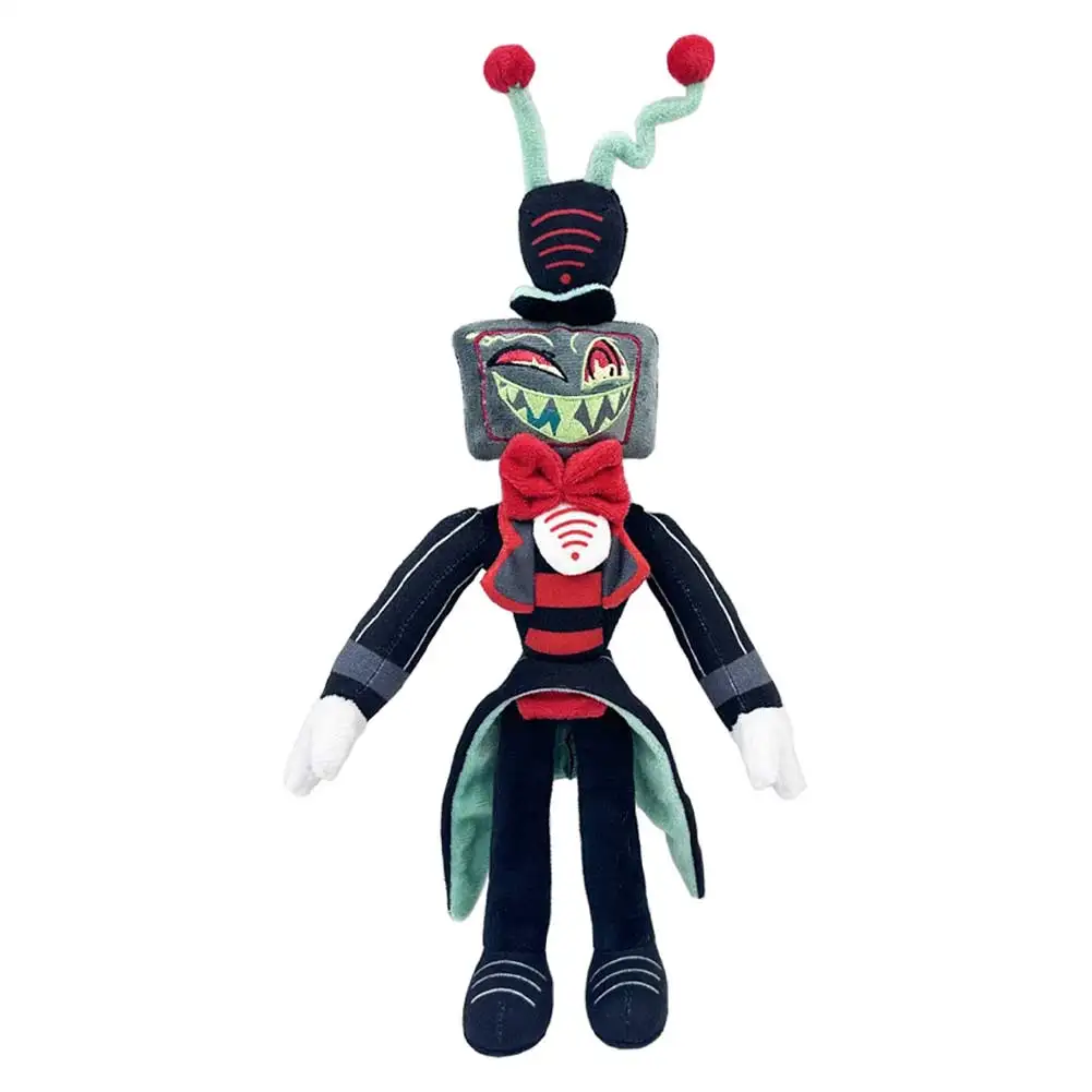Alastor Cursed Cat Lucifer Hazzbin Cosplay Hotel Fantasy Adam Vox Angel Cartoon Dust Mascot Soft Stuffed Dolls Birthday Xma Gift