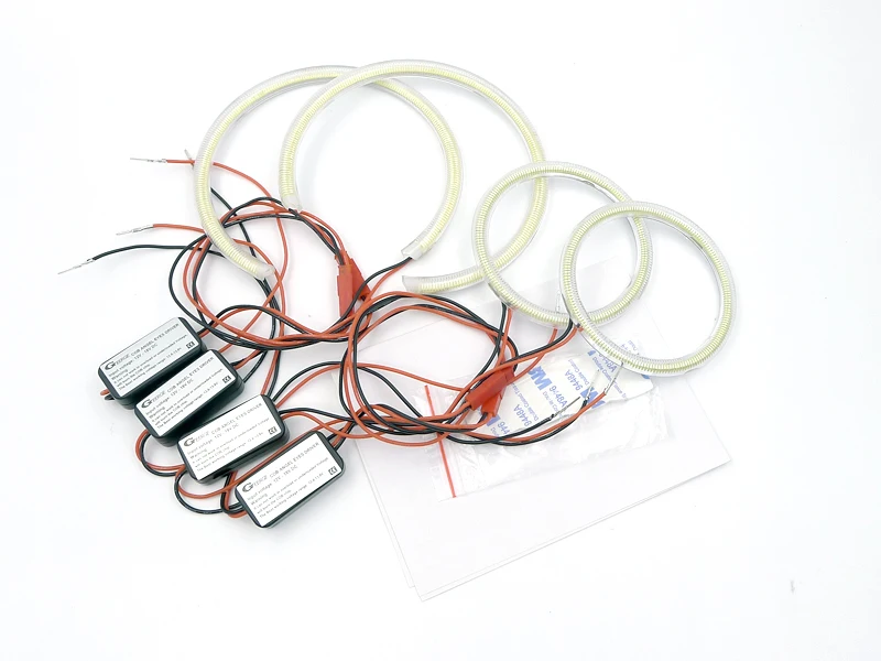 메르세데스 벤츠 C 클래스 W204 C204 S204 2007 2008 2009 2010 2011 울트라 브라이트 COB LED 엔젤 아이 키트 헤일로 링