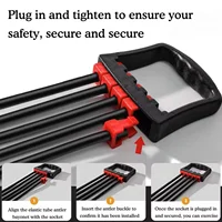 Adjustable Chest Expander Chest Muscle Exerciser Workout Chest Muscle Crossfit Resistance Band Strength Trainer M9U8 - Image 6