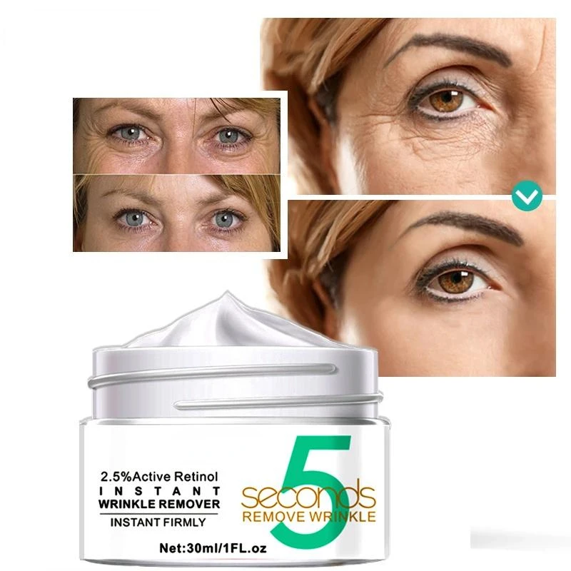 5 Seconds Wrinkle Remover Anti-Aging Face Cream Skin Tightening Firming