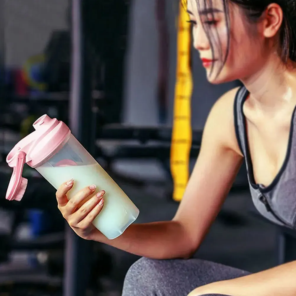 Portable Leak-Proof BPA-Free Sports Water Bottle, 500ml/700ml Capacity