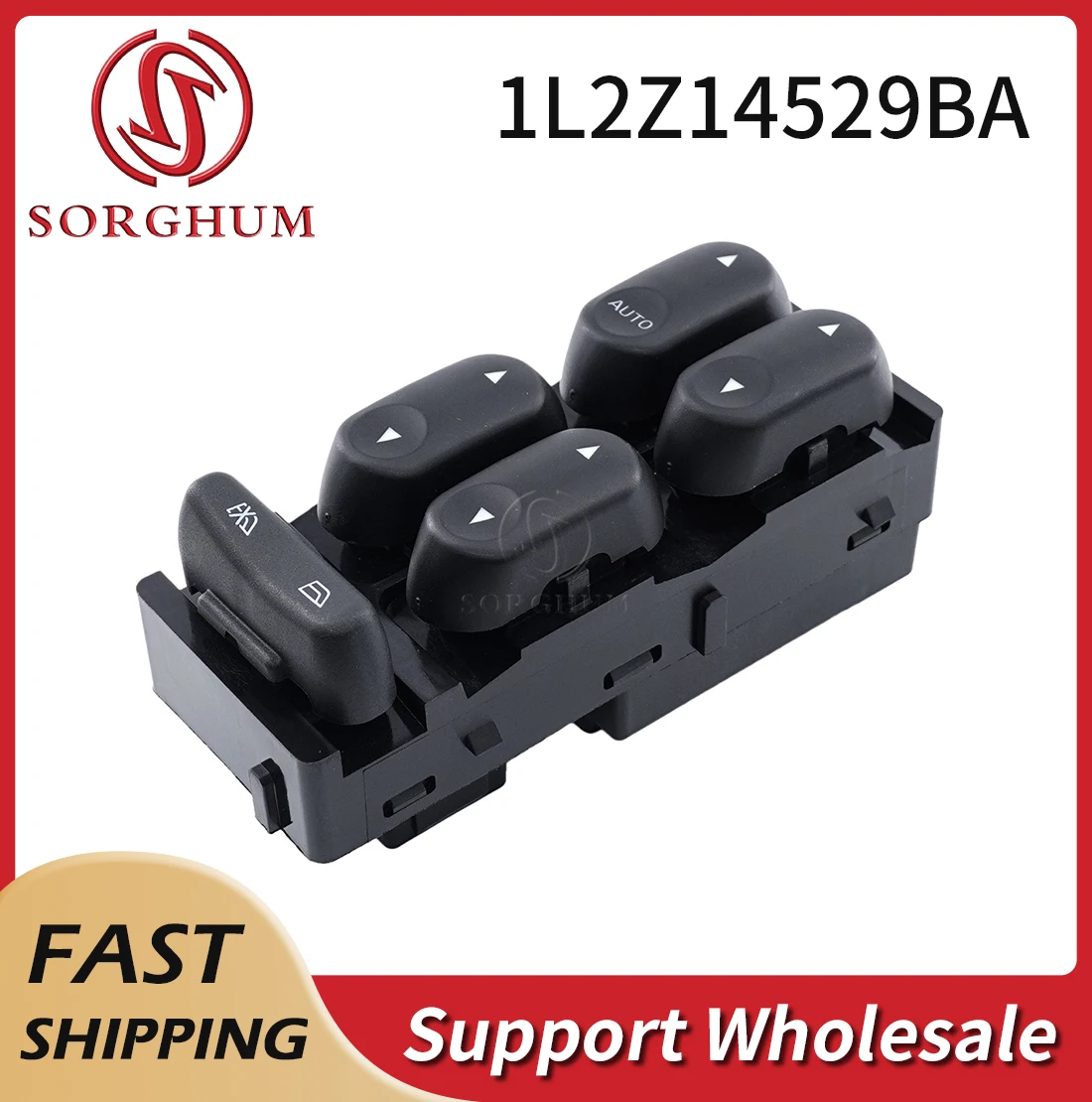 

Sorghum 1L2Z14529BA Car Left Power Window Control Switch For Ford F250 F350 F450 F550 Mercury Explorer Mountaineer 4L2Z14529AAA