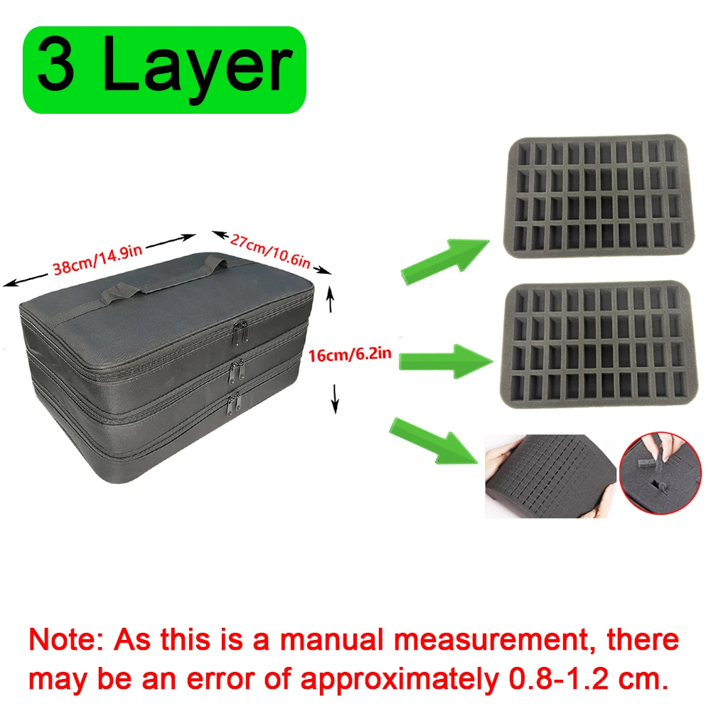 Colorful Shockproof EVA Watch Storage Case - Portable Protective Organizer Bag