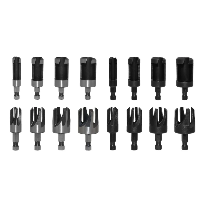 

Plug Cutter Drill Cutting Tool Drill Bit Set Straight And Tapered Taper