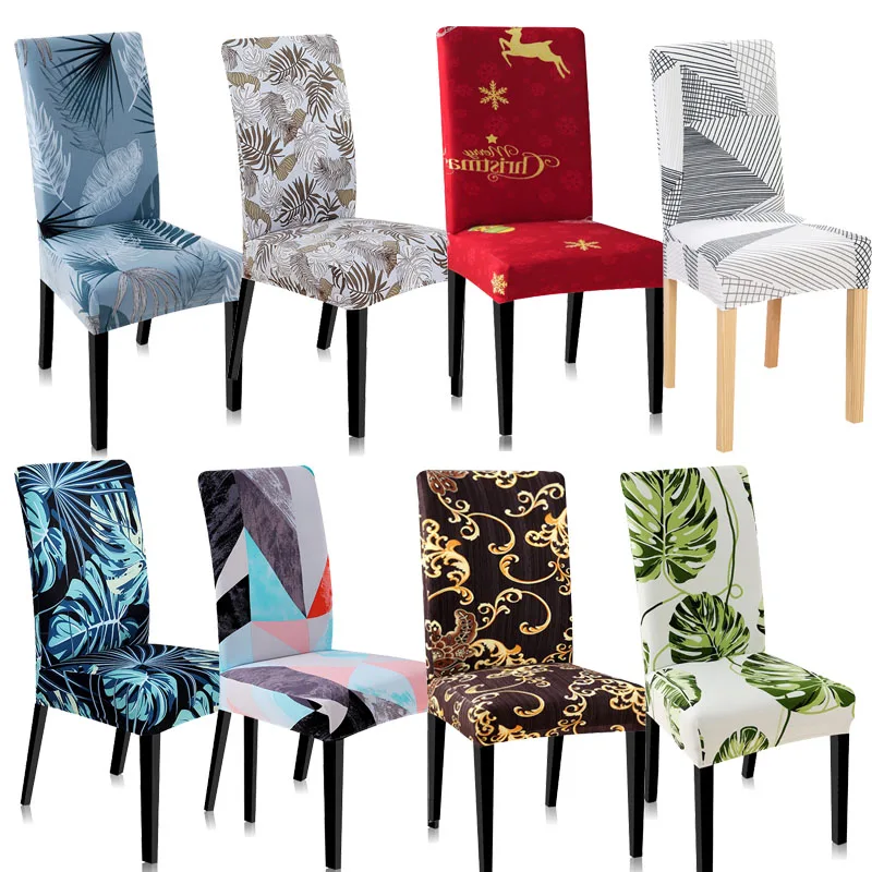 

1pc Stretch Dining Chair Cover Protector Removable Washable Seat Slipcover for Hotel,Dining Room,Ceremony,Banquet Wedding Party