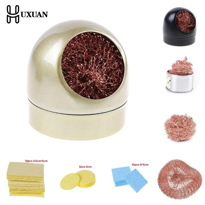 Desoldering Cleaning Ball Soldering Iron Mesh Filter Cleaning Nozzle