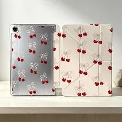 Luxury Cherry Soft Foldable Tablet Case - Galaxy Tab A9 2023 (180PTTA3801PTT)