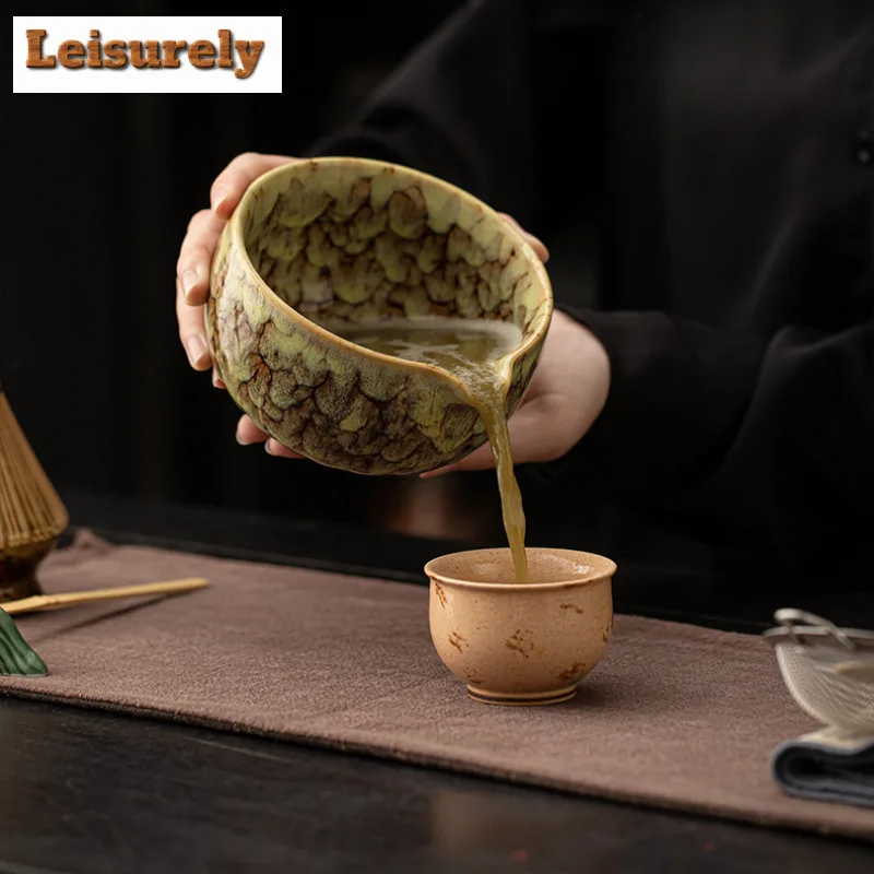 Kiln-change Flowing Glaze Matcha Bowl Tea Ricket Set Japanese Matcha Tea Ricket Tea Ricket Tea Ricket Stirring Tea Accessories