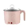 Electric Pots Household Portable Multipurpose Mini Ramen Cooker Noodles Cooker Mini Pot for Shabu Shabu Dumpling Fry Ramen Eggs 3