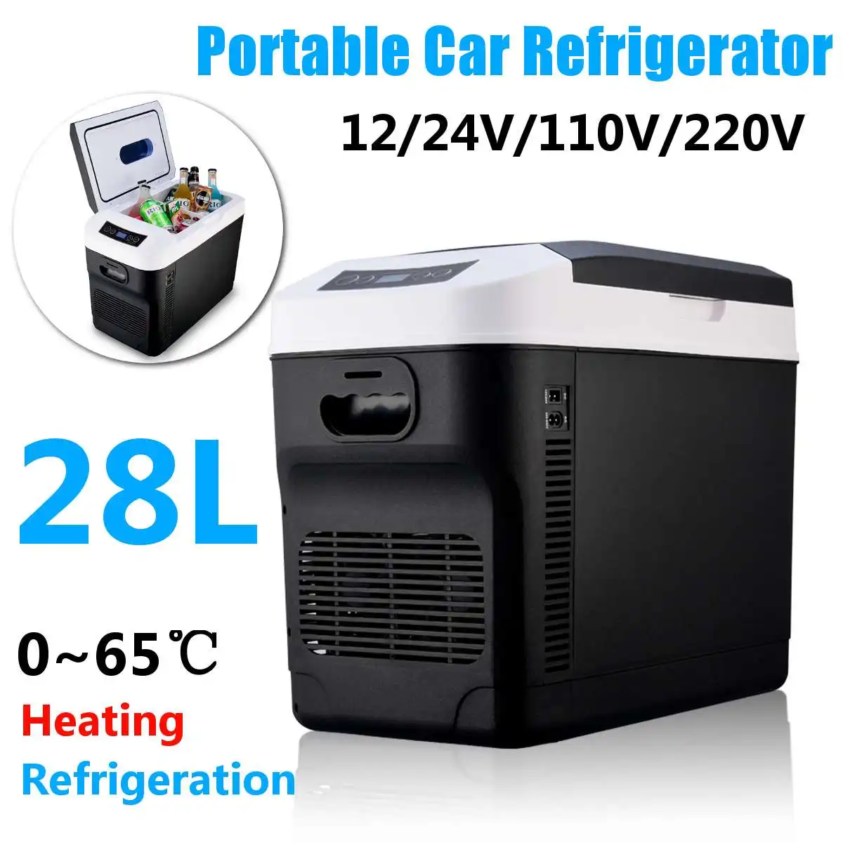 12V24V28L110V220VHomeCarUseRefrigeratorUltraQuietCar