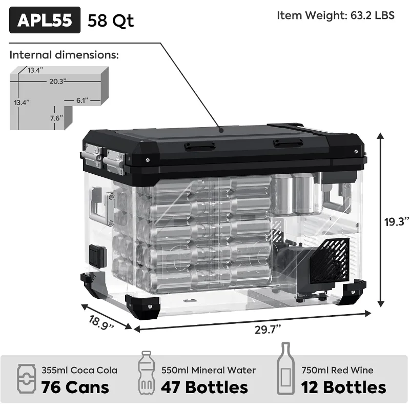 ICECO APL55 Dual Zone Design
