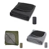 Winter Outdoor Polar Fleece Camping Blanket Waterproof Moisture-proof Picnic Mat Thickened Portable Camping Picnic Travel Mat 1