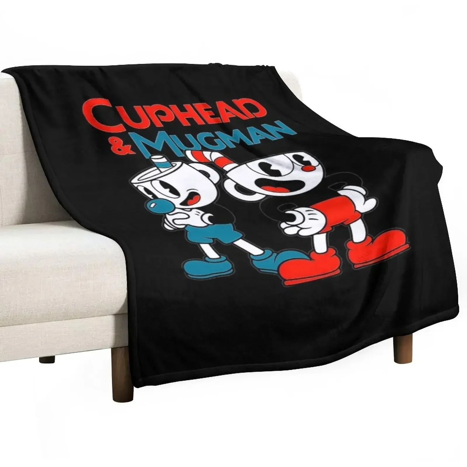 

Одеяло Cuphead, роскошные брендовые теплые зимние милые одеяла