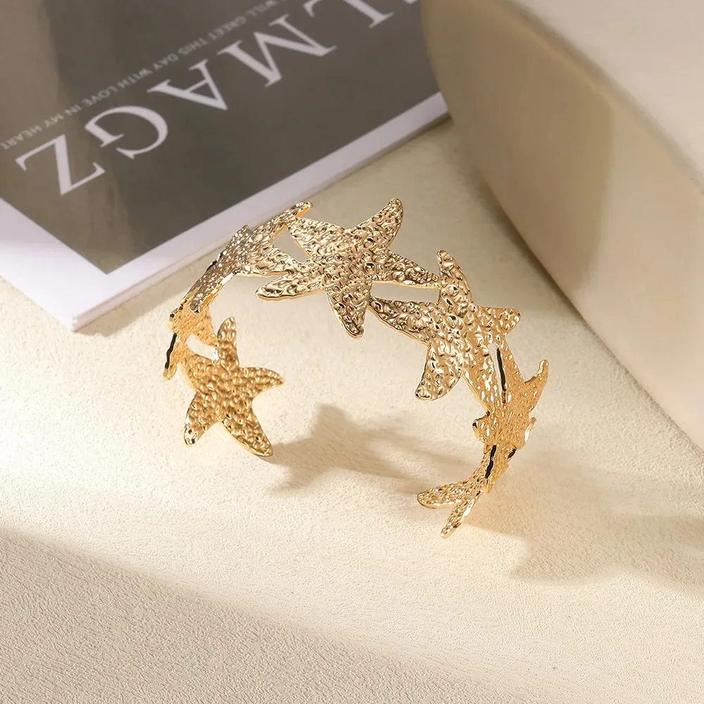 Starfish Bangle For Women Party Wedding