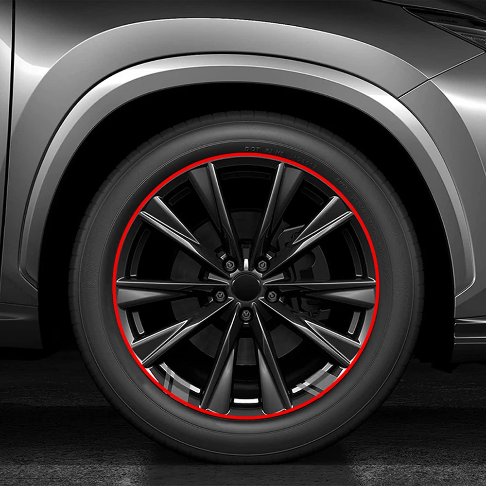 Tire Hub Protection Bumper Strip Car Vehicle Color Wheel Rims Protectors Car Wheel Decorative Strip Auto Care Covers 8M car wheel rim strip,car bumper strip
