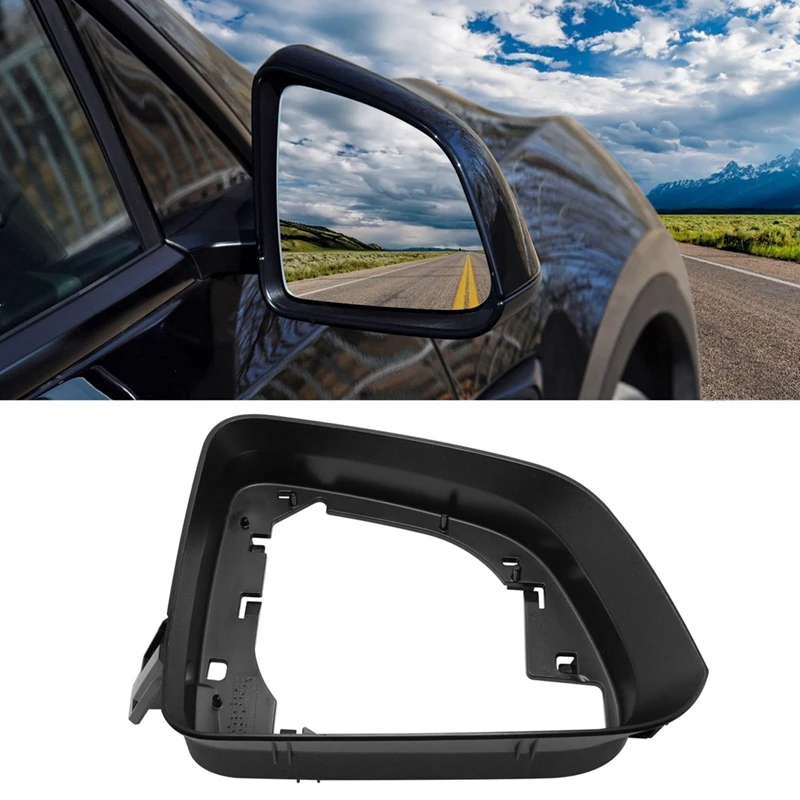 For Tesla Model Y-Side Mirror Cover Lower Bottom Bracket Frame 801 801