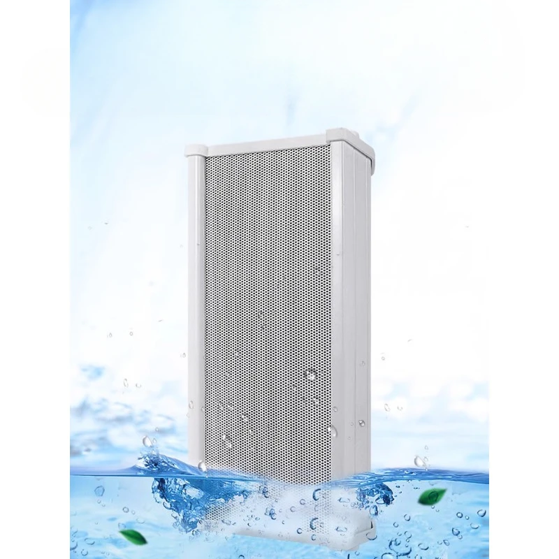 

active sound column outdoor waterproof wireless Bluetooth audio outdoor hanging wall shop commercial speaker
