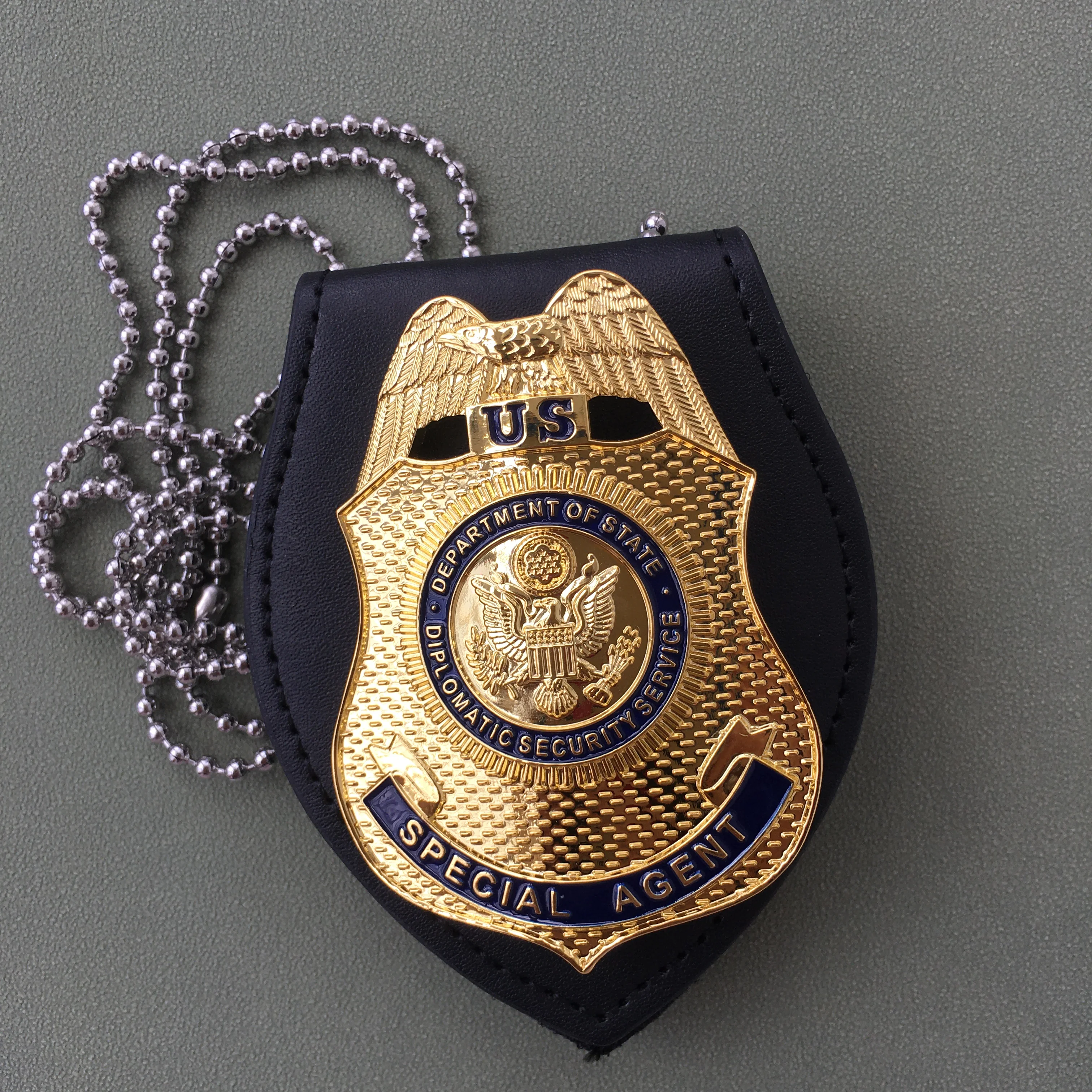 

U.S. Diplomatic Security Service &DSS 1:1 Cosplay Special Agent Movie Prop Halloween Gift
