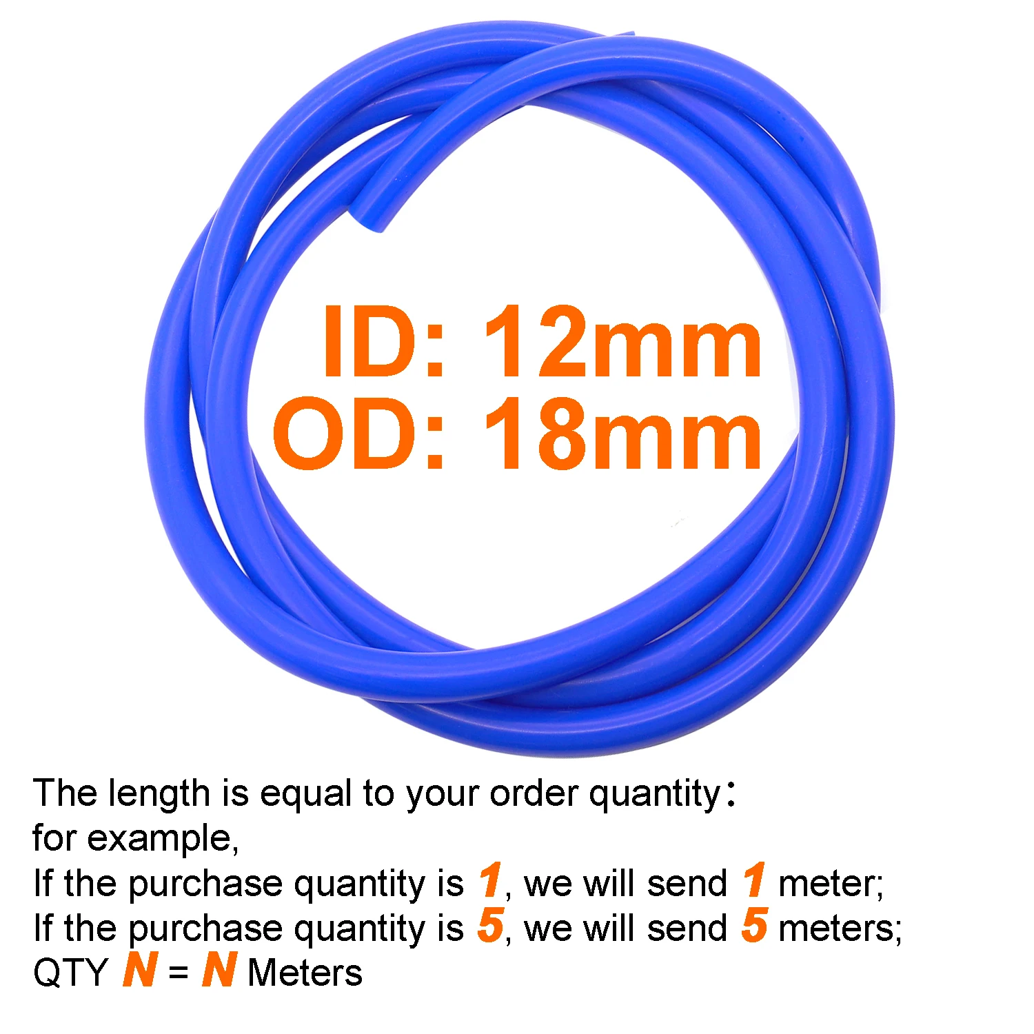 Tuyau Silicone Rouge Hosifiy – 6x10 Mm (intérieur/extérieur), 4 M – Souple, Haute Température, Pour Automobile