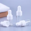 2/3/5ml Empty Mini Dropper Bottle Glass Essential Oil Serum Lotion Liquid Drop For Massage Pipette Bottles Refillable Bottle 4