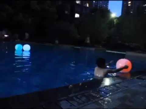 Luz flotante de piscina LED de 16 colores, pelota de playa LED brillante de 40 cm y 60 cm, luz flotante inflable impermeable con control remoto para piscina, lámpara de fiesta para Luz flotante de piscina LED de 16 colores, pelota de playa LED brillante de 40 cm y 60 cm, luz flotante inflable impermeable con control remoto para piscina, lámpara de fiesta para